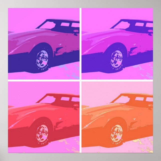 1979 Classic Cars Poster (Vorne)