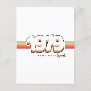 1979 Die Geburt der Legenden Postkarte