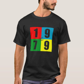 1979 Geboren Retro Vintage 43. Limitierte Auflage T-Shirt