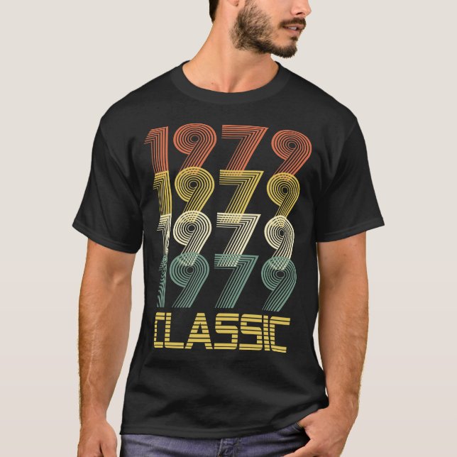 1979 klassisches T-Shirt (Vorderseite)