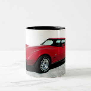 1979 Red Corvette Classic Zweifarbige Tasse