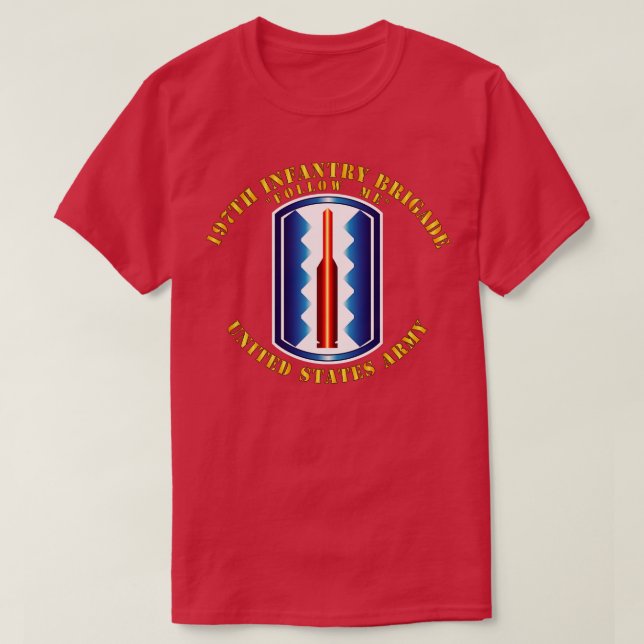 197. Infanteriebrigade T-Shirt (Design vorne)
