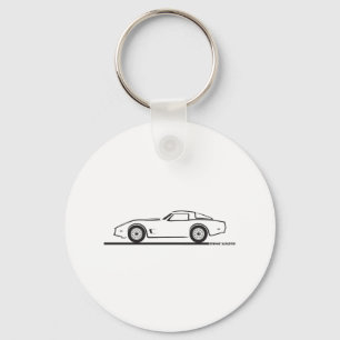 1980-82 Chevrolet Corvette Schlüsselanhänger