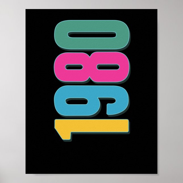 1980 Die beste Dekade Poster (Vorne)