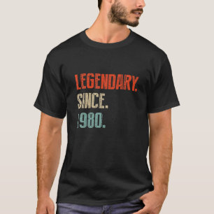 1980 Klassiker Legendär seit 1980 T-Shirt