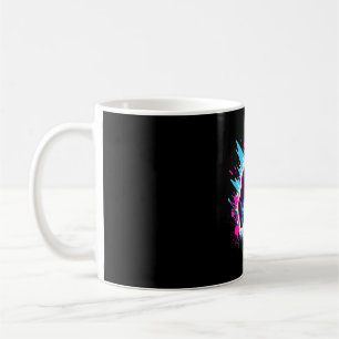 1980er Bigfoot Sasquatch Playing Pickleball 2 Kaffeetasse