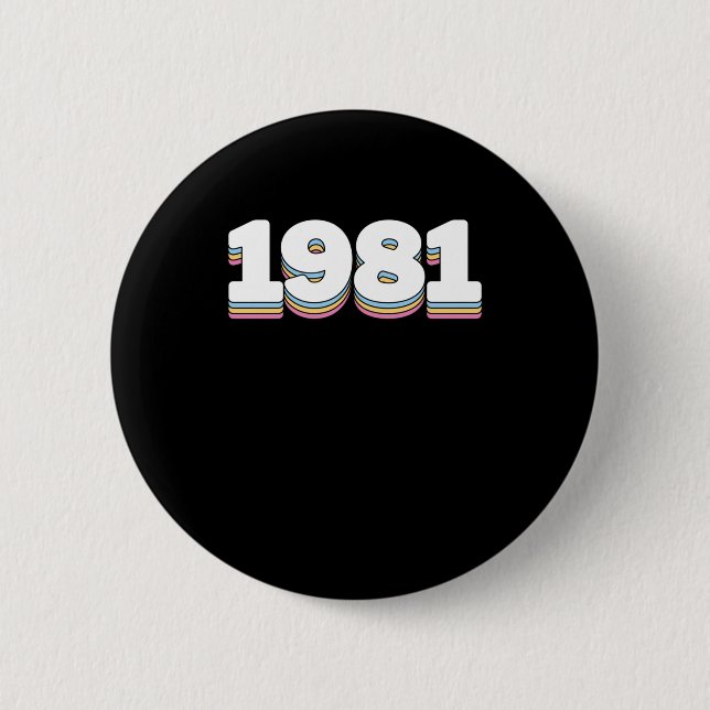 1981 BUTTON (Vorderseite)