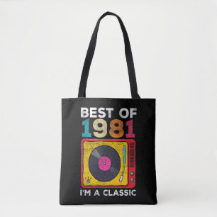 1981 Geborene Vintage 40. GeburtstagVinyls Classic