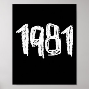1981 Geburtstag1 Poster