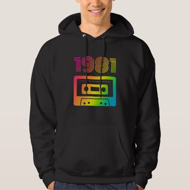 1981 Retro Hoodie (Vorderseite)