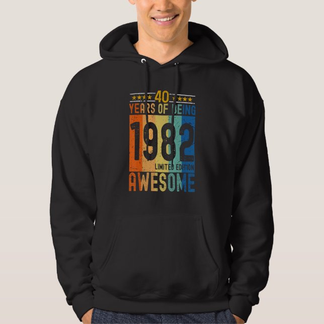 1982 40 Jahre Phantastisch Hoodie (Vorderseite)