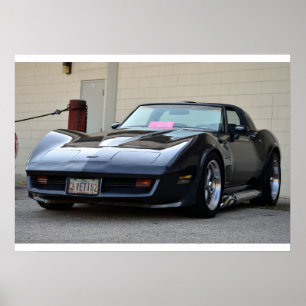 1982 C3 Korvette Poster