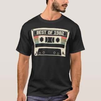 1982 Cassette Tape 42. Geburtstag, Best of 1982 T-Shirt