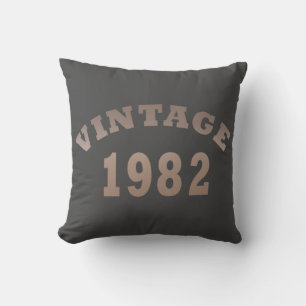 1982 geboren, elegante moderne vintage Geburtstag Kissen