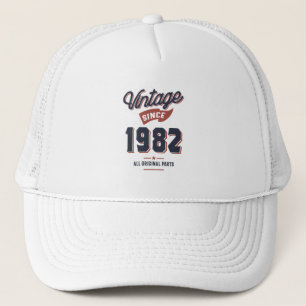 1982 geboren Geburtstag Truckerkappe