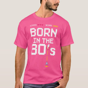 1982 Geburtstag Retro Gamer Piel Geboren in den 80 T-Shirt