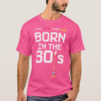 1982 Geburtstag Retro Gamer Piel Geboren in den 80 T-Shirt