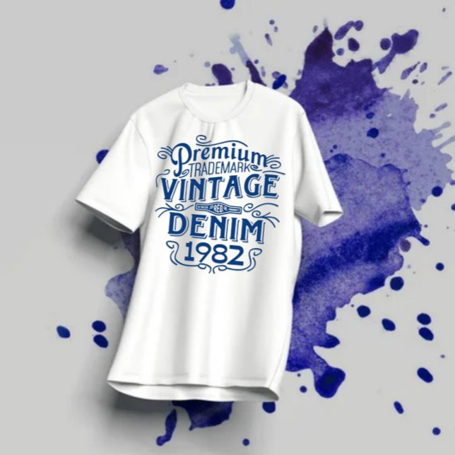 1982 Premium vintage denim T-Shirt (Von Creator hochgeladen)