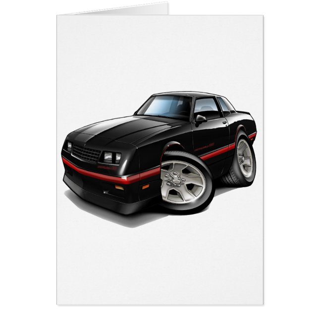 1983-88 Monte Carlo Black Car (Vorne)