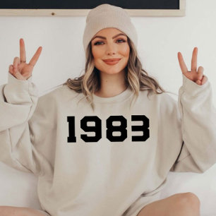1983 Geburtstag 40. Milestone-Geschenk Sweatshirt