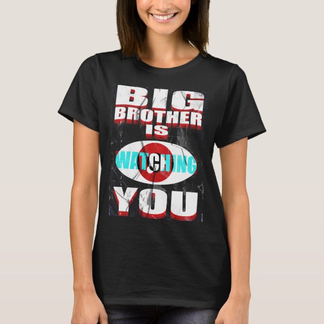 1984 Big Brother is Watching You Shirt ( Women's ) (Vorderseite)