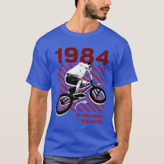 1984 BMX 40. Geburtstagsdesign lustig T-Shirt