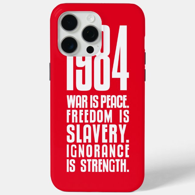 1984 Case-Mate iPhone HÜLLE (Rückseite)