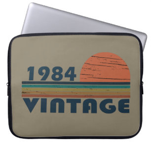 1984 Geborenes Vintage-Geburtstagsgeschenk Laptopschutzhülle