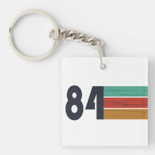1984 Geborenes Vintage Geburtstagsgeschenk Schlüsselanhänger