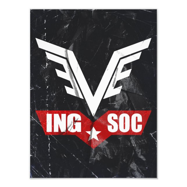 1984 INGSOC Party Logo Poster (Vorne)