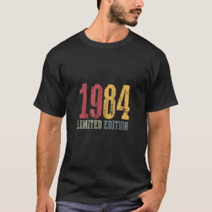 1984 Limited Edition Birthday Vintag Retro T-Shirt
