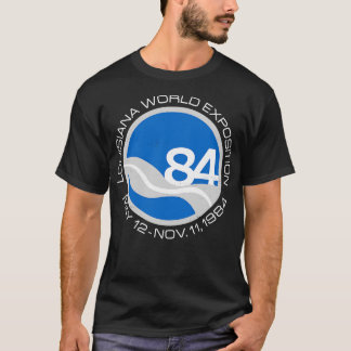 1984 Louisiana World Exposition Icon with Dates T T-Shirt