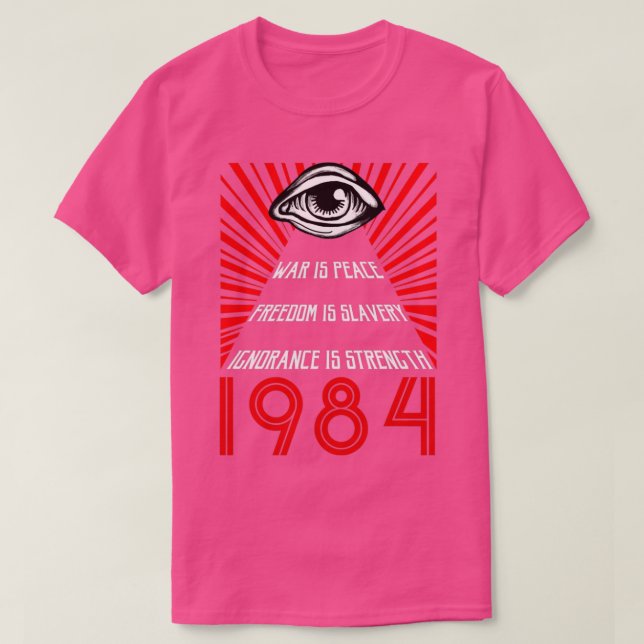 1984 Orwell T-Shirt (Design vorne)