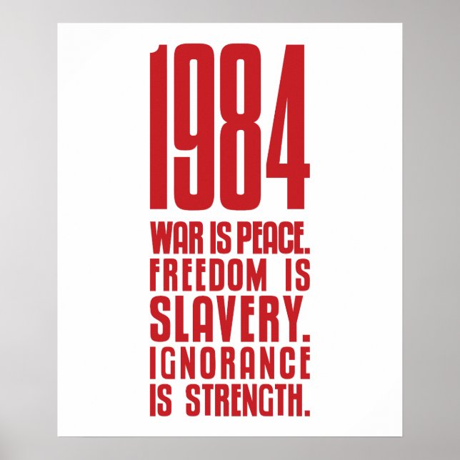 1984 POSTER (Vorne)