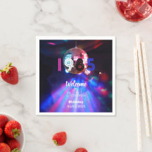 1985 Disco Ball 40. Geburtstags-Party Einladung