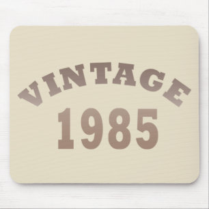 1985 geboren Elegantes modernes Vintage-Geburtstag Mousepad