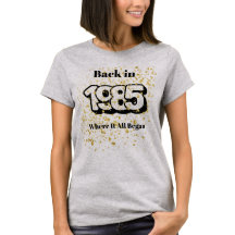 1985 Gold Splash T - Shirt