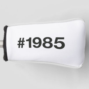 1985 Hashtag 40 Geburtstag Golf Headcover