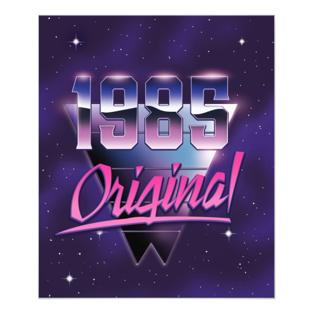 1985 Original Fotodruck (Vorne)