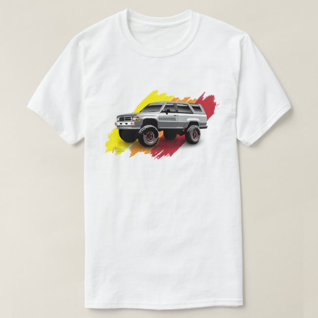 1985 Toyota 4Runner 4x4 T - Shirt (Design vorne)