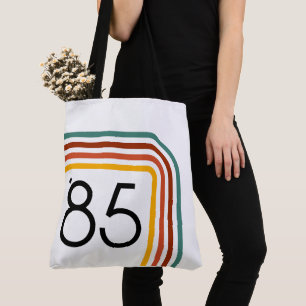 1985 Trendy Retro Rainbow Stripes Tasche