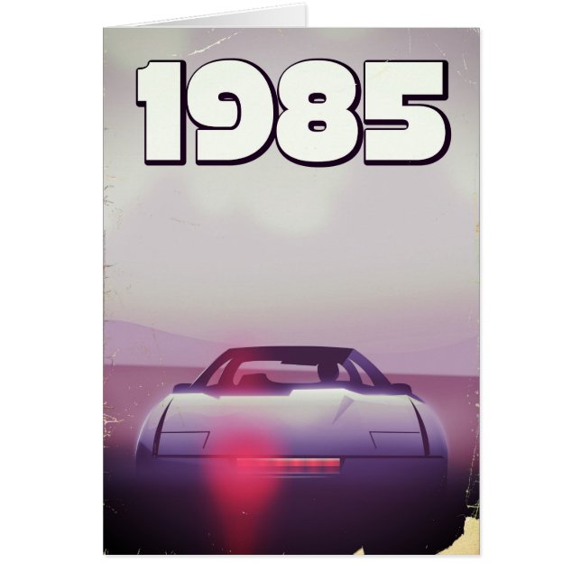1985 Vintages Supercar-Poster (Vorne)