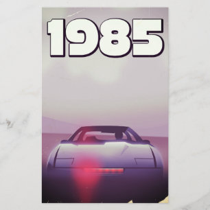 1985 Vintages Supercar-Poster Briefpapier