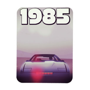 1985 Vintages Supercar-Poster Magnet