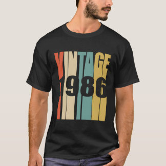 1986 37 Jahre alter Tag 1986 37. T-Shirt