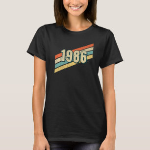 1986 Beach Classic 80er Vintag Retro Ästhetik Bir T-Shirt