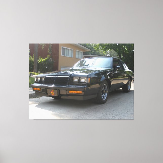 1986 Buick Grand National Print Leinwanddruck (Vorderseite)