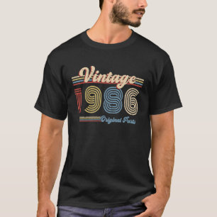 1986 Geburtstag Retro Geburtstag Vintag 1986 Origi T-Shirt
