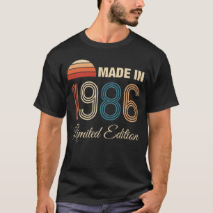 1986 limitierte Auflage zum 40. Geburtstag T-Shirt