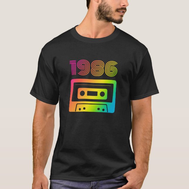 1986 Retro T-Shirt (Vorderseite)